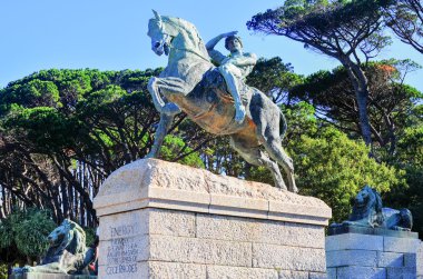 Cecil Rhodes anıt - Cape Town, Güney Afrika