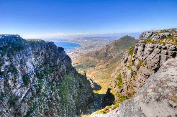 Table Mountain a Città del Capo — Foto Stock
