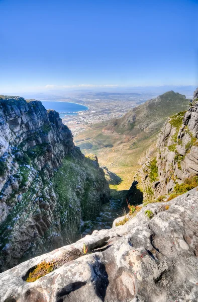 Mesa de montaña en la ciudad del cabo — Foto de Stock