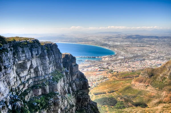 Mesa de montaña en la ciudad del cabo — Foto de Stock