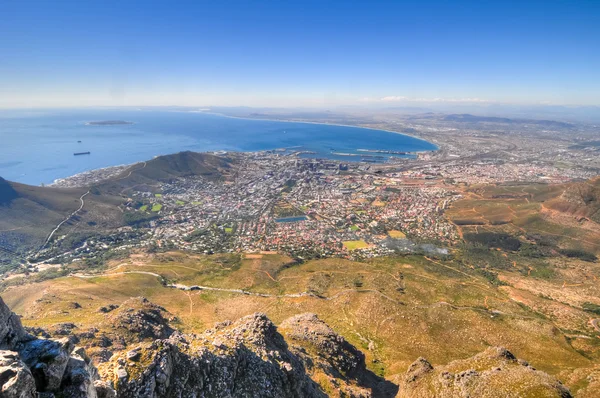 Mesa de montaña en la ciudad del cabo — Foto de Stock