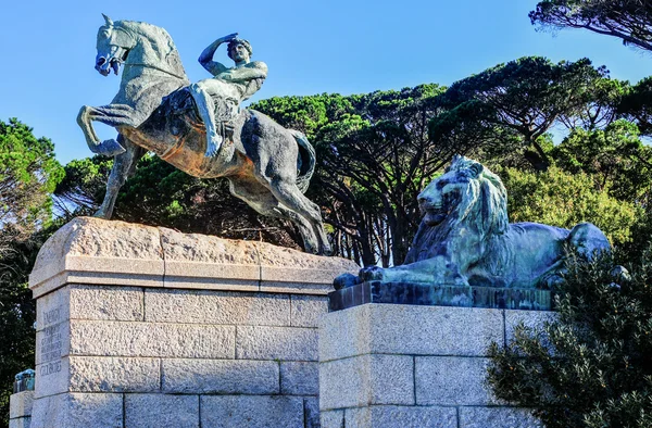 Cecil Rhodes anıt - Cape Town, Güney Afrika — Stok fotoğraf