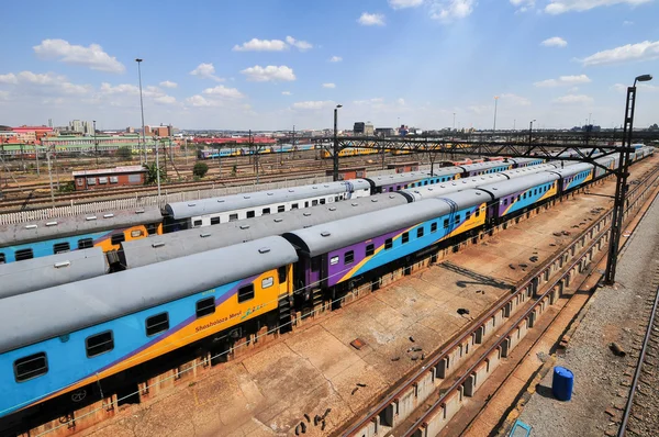 Braamfontein Railway Yards, Joanesburgo — Fotografia de Stock