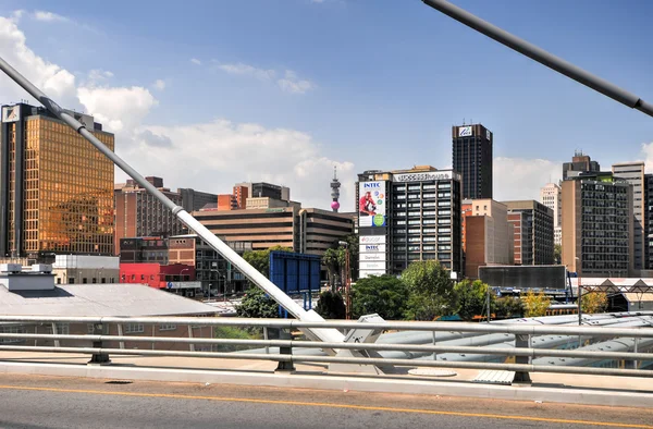 Nelson Mandela Bridge - Joanesburgo, África do Sul — Fotografia de Stock