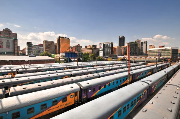 Braamfontein Railway Yards, Johannesburgo — Foto de Stock