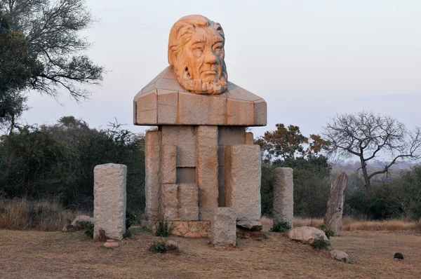 Statue de Paul Kruger - Parc national Kruger, Afrique du Sud — Photo