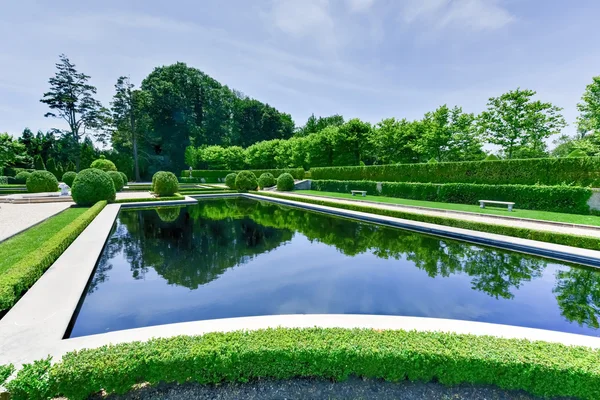 Terrenos del castillo oheka — Foto de Stock