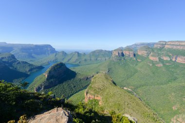 Blyde river canyon ve üç rondavels