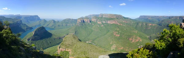 Blyde River Canyon e i tre Rondavels — Foto Stock