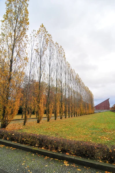 Monumento a la Guerra Soviética en Treptower Park, Berlín, Alemania Panorama — Foto de Stock