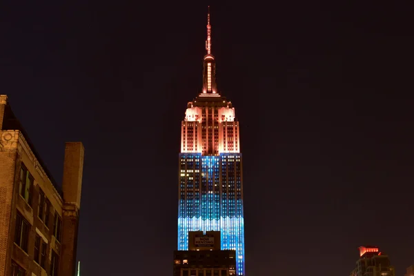 Empire State Building - Racing Extinction — Stock Photo, Image