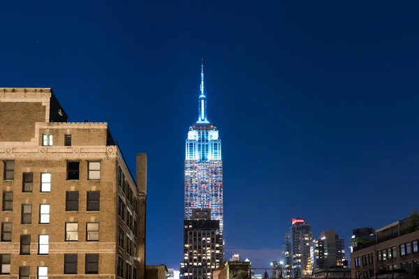 Empire State Building - Racing Extinction — Stock Photo, Image