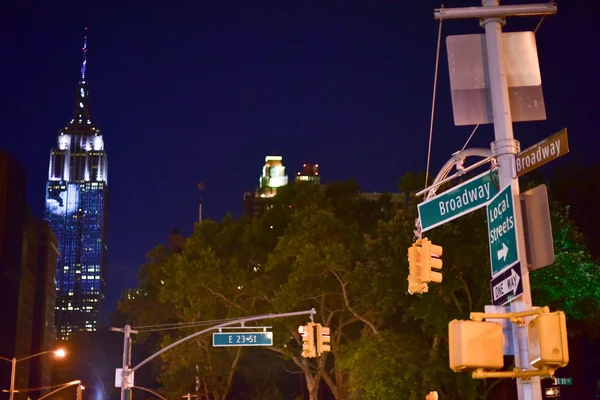 Empire State Building - wyścigi zagłady — Zdjęcie stockowe