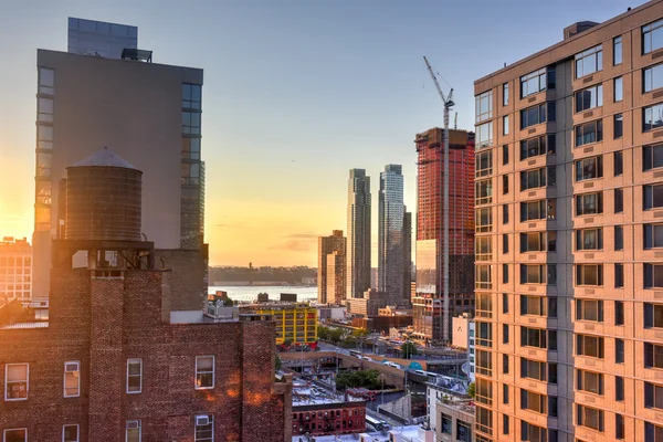 Midtown Construção da Cidade de Nova Iorque — Fotografia de Stock