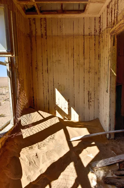 Cidade fantasma Kolmanskop, Namíbia — Fotografia de Stock