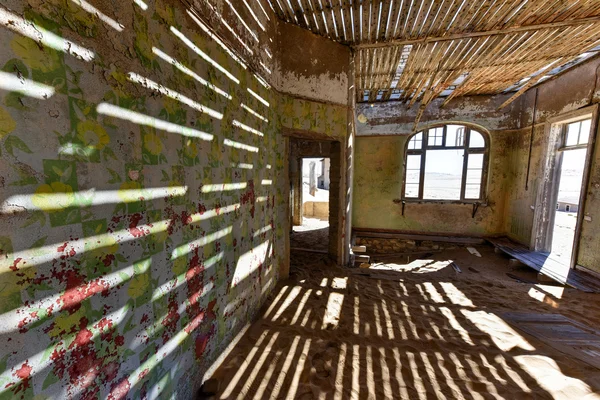 Spookstad Kolmanskop, Namibië — Stockfoto