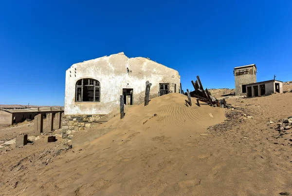 Cidade fantasma Kolmanskop, Namíbia — Fotografia de Stock