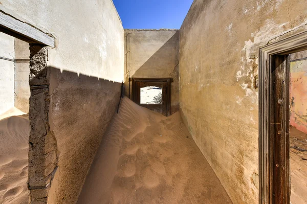 Hayalet kasaba Kolmanskop, Namibya — Stok fotoğraf