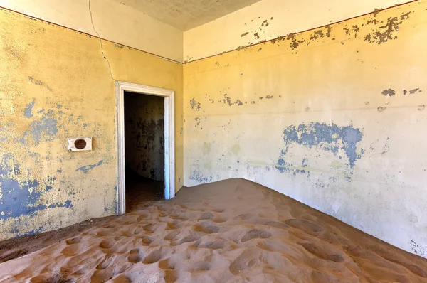 Città fantasma Kolmanskop, Namibia — Foto Stock