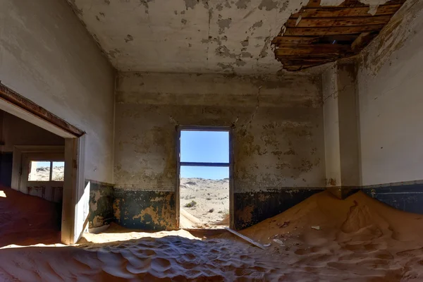 Hayalet kasaba Kolmanskop, Namibya — Stok fotoğraf