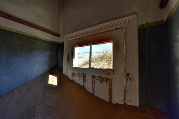 Spookstad Kolmanskop, Namibië — Stockfoto