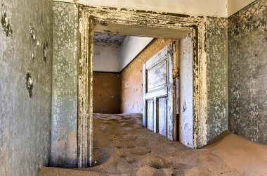 Hayalet kasaba Kolmanskop, Namibya