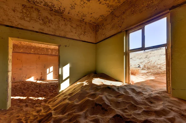 Città fantasma Kolmanskop, Namibia — Foto Stock