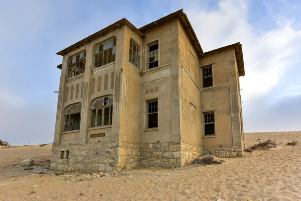 Cidade fantasma Kolmanskop, Namíbia — Fotografia de Stock