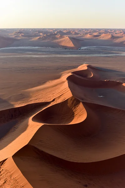 Namib άμμο θάλασσα - Ναμίμπια — Φωτογραφία Αρχείου