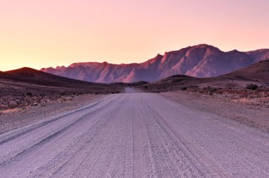 NamibRand Sunset - Namibia clipart