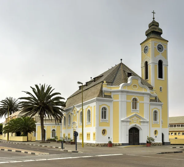 German Evangelical Lutheran Church - Swakopmund, Namibia — Stock Photo, Image