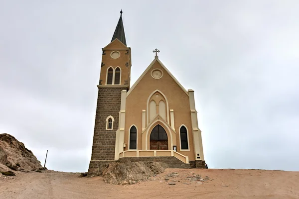 फेलसनकिर्चे नामिबियामधील चर्च — स्टॉक फोटो, इमेज
