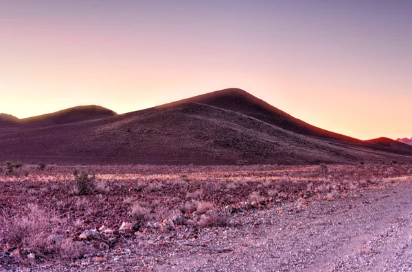 NamibRand Sunset - Намибия — стоковое фото