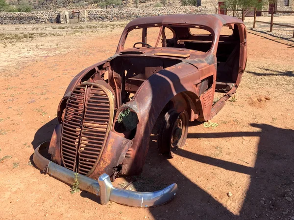 Arrugginimento vecchio camion - Helmeringhausen, Namibia — Foto Stock