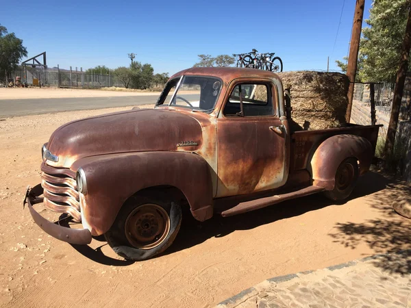 Arrugginimento vecchio camion - Helmeringhausen, Namibia — Foto Stock