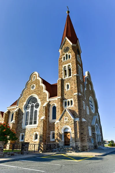 キリスト教会 - ウィントフック、ナミビア — ストック写真