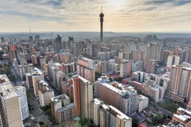 Hillbrow Tower - Johannesburg, South Africa clipart
