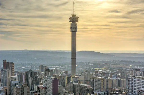 HILLBROW Tower - Johannesburg, Güney Afrika — Stok fotoğraf