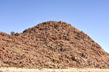 Çöl manzara - Namibya