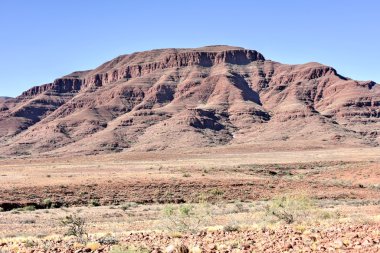 Çöl manzara - Namibya