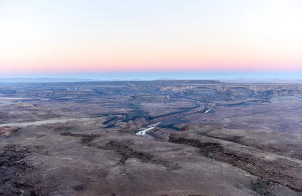 Kanion rzeki rybnej-Namibia, Afryka — Zdjęcie stockowe