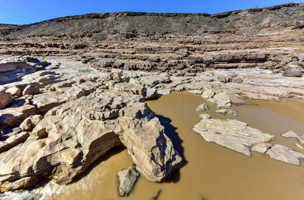 Kanion rzeki rybnej-Namibia, Afryka — Zdjęcie stockowe