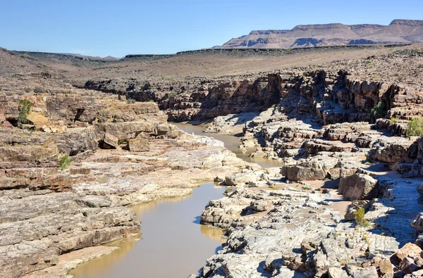 Fish River Canyon-Namibia, África — Foto de Stock