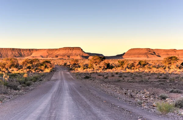 Kanion rzeki rybnej-Namibia, Afryka — Zdjęcie stockowe