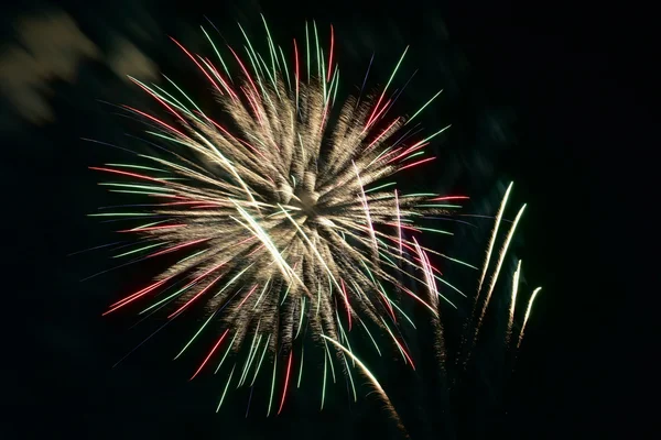 Coney Island sommaren Fireworks - Brooklyn, New York — Stockfoto