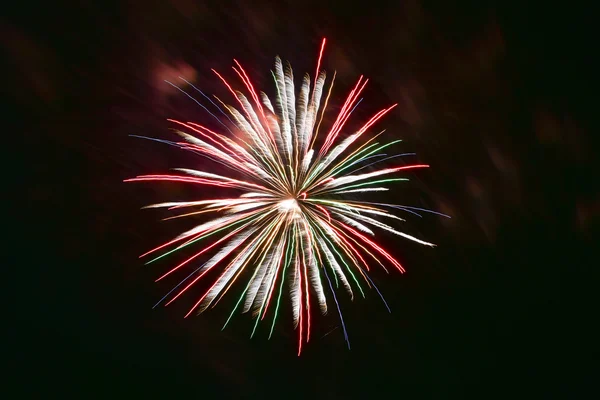 Coney Island zomer vuurwerk - Brooklyn (New York) — Stockfoto