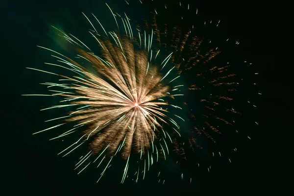 Coney Island sommaren Fireworks - Brooklyn, New York — Stockfoto