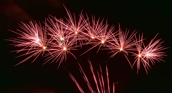 Coney Island sommaren Fireworks - Brooklyn, New York — Stockfoto