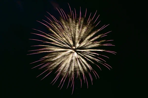 Coney Island Summer Fireworks - Brooklyn, New York — Stock Photo, Image