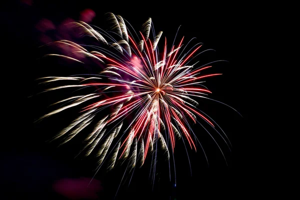 Coney Island zomer vuurwerk - Brooklyn (New York) — Stockfoto